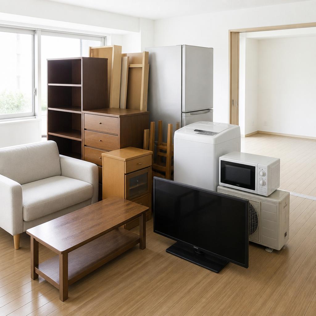 不用品処分も同時に対応